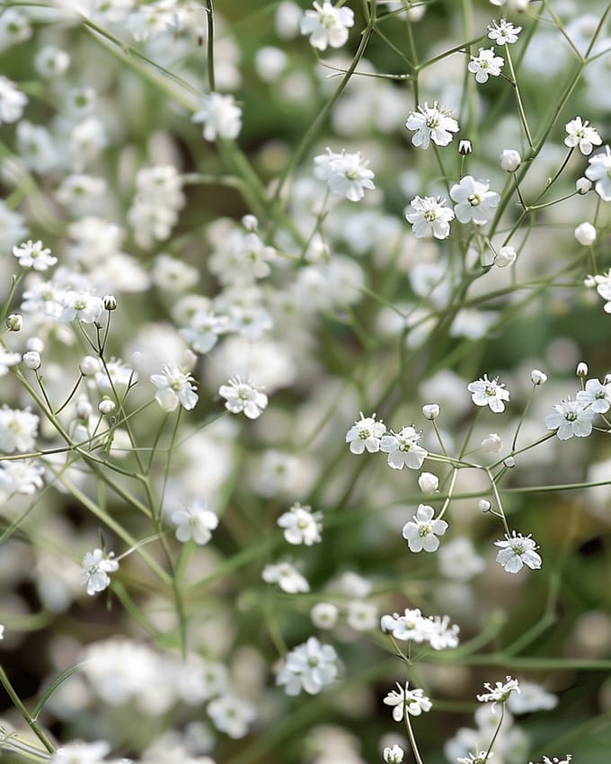2 sets - Gipskruid Zaden Gypsophila Paniculata Meerjarig Enkelbloemig Wit