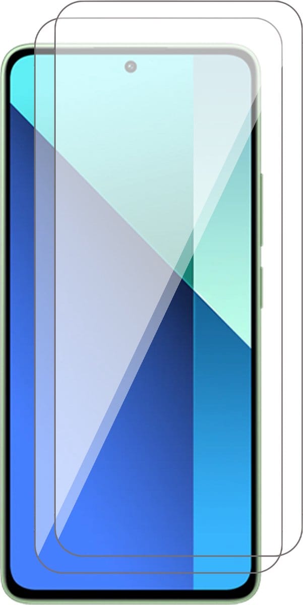 Screenprotector geschikt voor Xiaomi Redmi Note 13 4G - 2x Glas Screen Protector