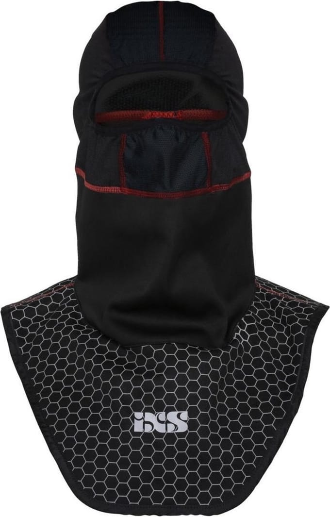IXS balaclava 365 | zwart- grijs | helmmuts | maat S/M