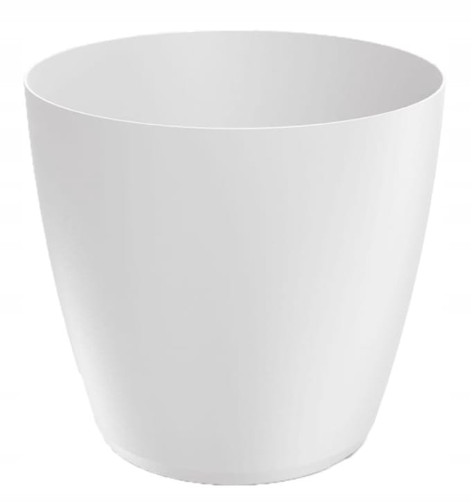 Prosperplast Mate - Bloempot - Wit - Mat - 17,8x16,4 cm
