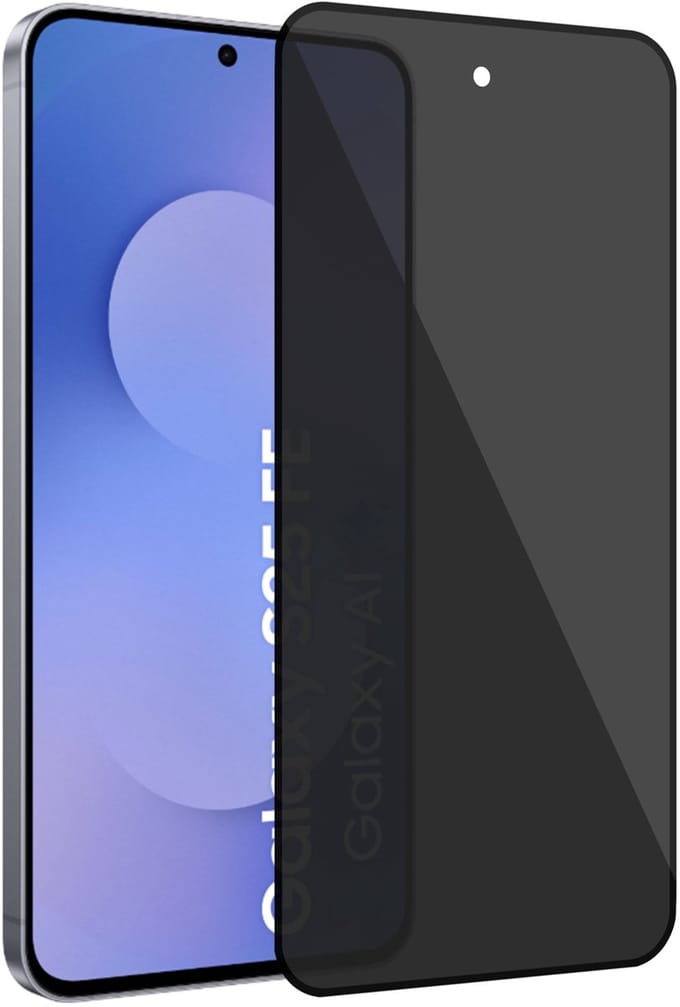 ChiGuard Privacy Screenprotector geschikt voor Samsung Galaxy S25 FE Screenprotector - Beschermglas - Privé GuardCover