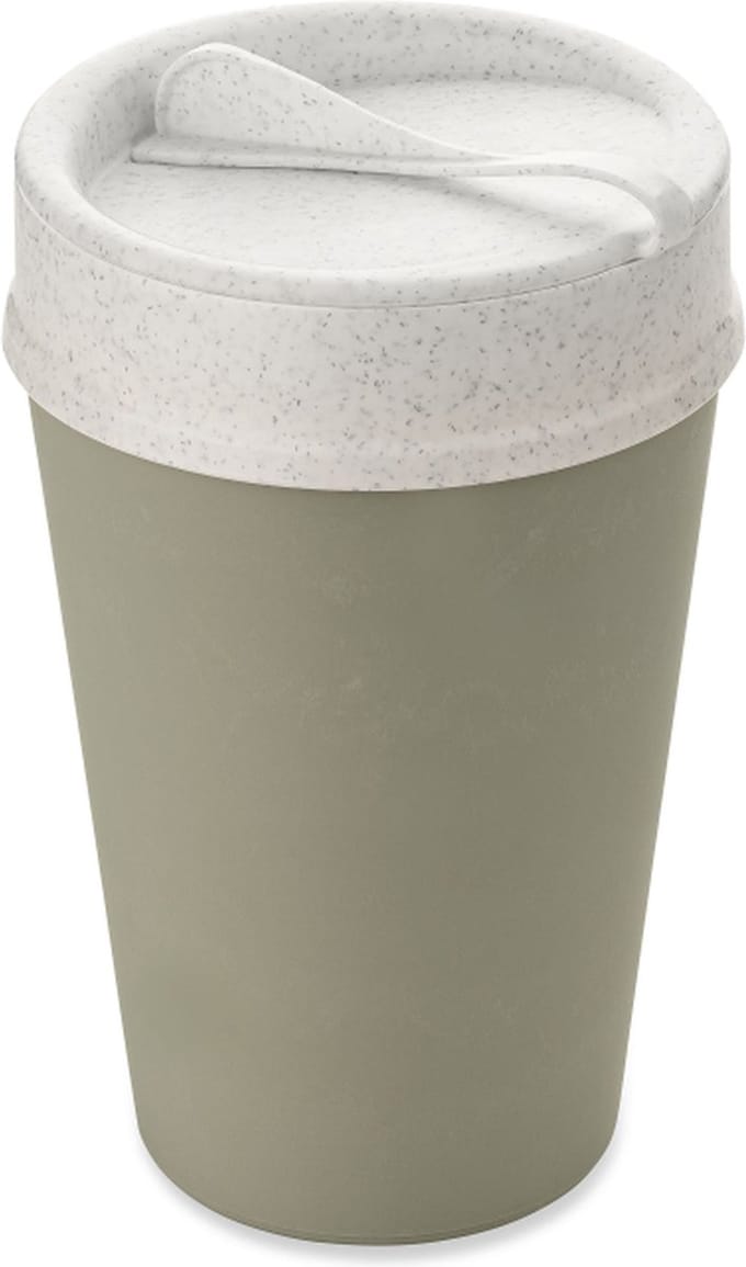 Koziol Bio-Circulair thermosbeker - 400 ml - Grijs