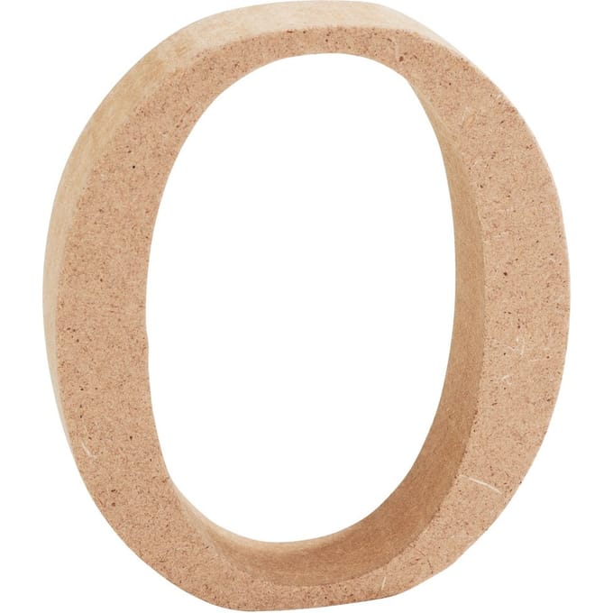 VBS MDF-brieven - Letter "O"