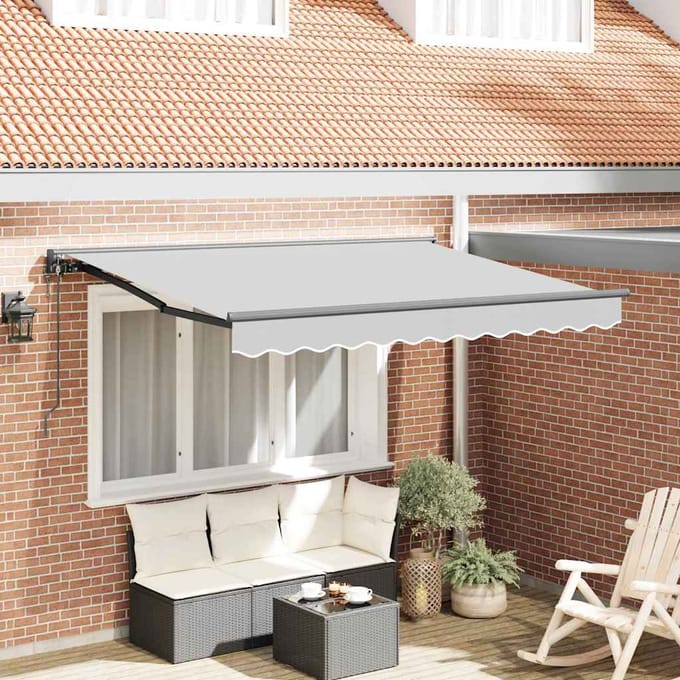 vidaXL - Zonnescherm - Frame - Antraciet - 3,5 - x - 2 - m - Metaal