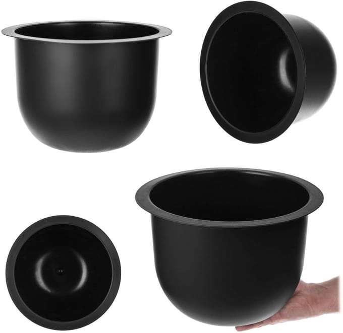 Aytre bloempot inzet 30 cm zwart