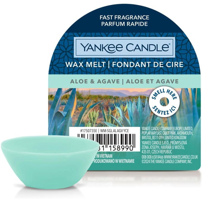 Yankee Candle Wax Melt Aloe &amp; Agave 22 g