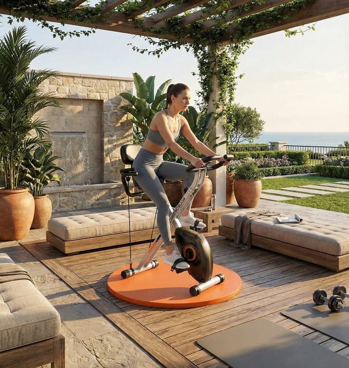 Hometrainer 5-in-1 – Inklapbare Ergometer – Industrohome