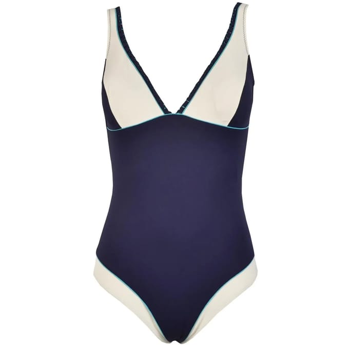 Eénpiece badpak met V-hals voor dames Red Point Galia