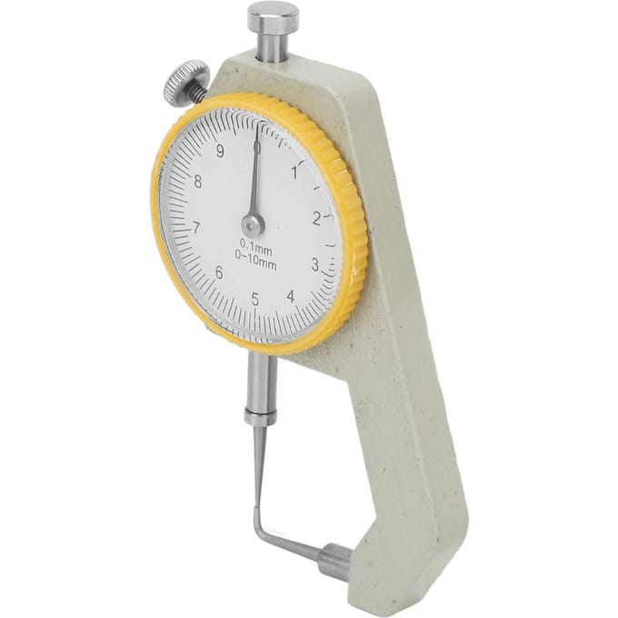 Tandheelkundige Schuifmaat Dikte Gauge Professionele Tandheelkundige Laboratorium Wijzerplaat Schuifmaat Meetinstrument voor Kroon white
