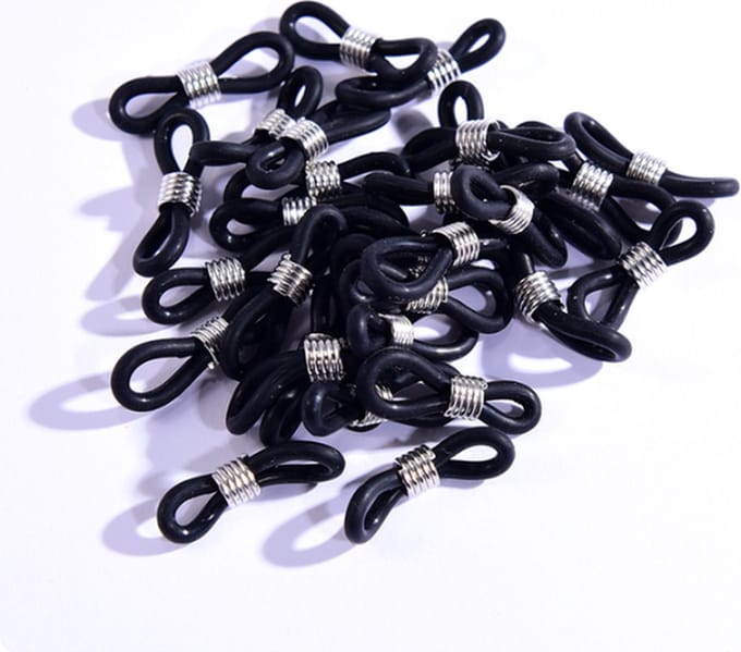 Brillenkoordlusjes - 8 Stuks - Brillenkoord rubber - Bril koord eindjes - Bril koord eindjes