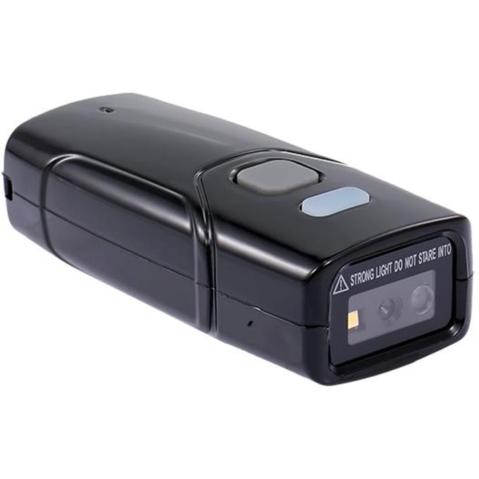 Draadloze QR-barcodescanner BT en draadloze 2.4G-verbinding. gray