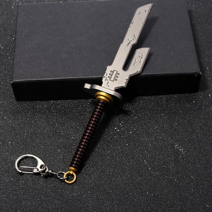 Sleutelhanger, Wapenmodel Hanger, Sleutelhanger, Mannen Sieraden gray