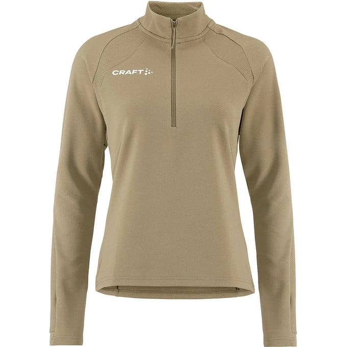 Craft dames-shirt met halve rits en lange mouwen Extend 2.0 Half Zip W C17403
