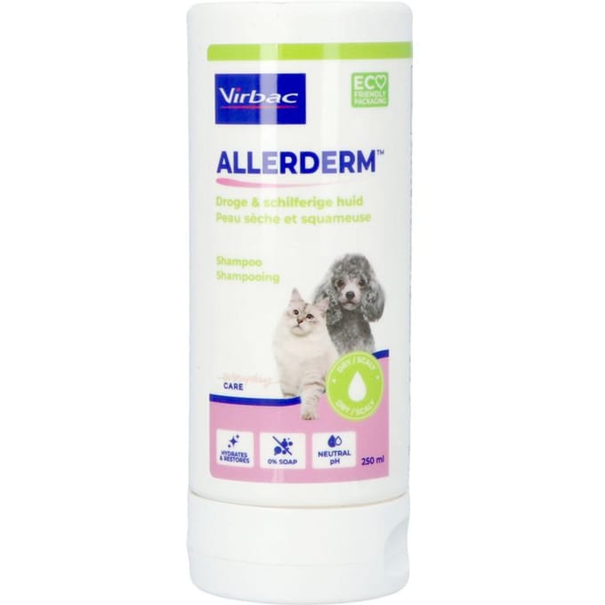 Allerderm Droge & Schilferige Huid Shampoo - 250 ml