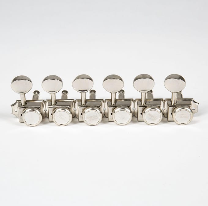 Fame 371OVM Locking Tuners 6L Chrome - Stemmechaniek voor gitaar