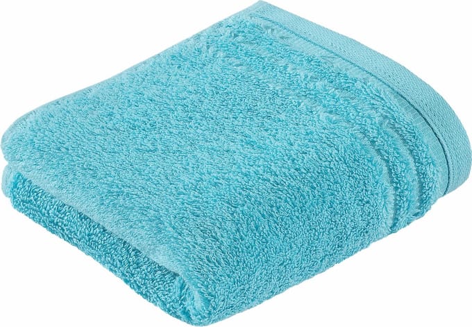 Vossen Gastendoekje Vienna Style Supersoft - Light Azure 30x50