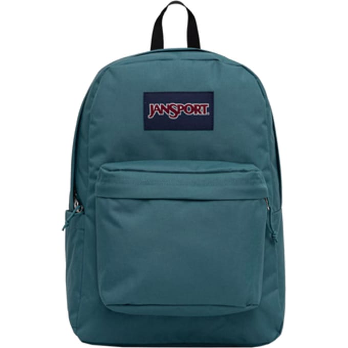 JanSport Superbreak Plus Backpack, Unisex, Groen, Rugzak, maat: One size