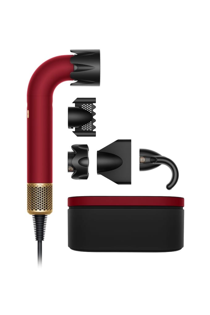 Dyson Sèche-cheveux Supersonic r™ - cheveux bouclés à frisés (Velours rouge/Or)