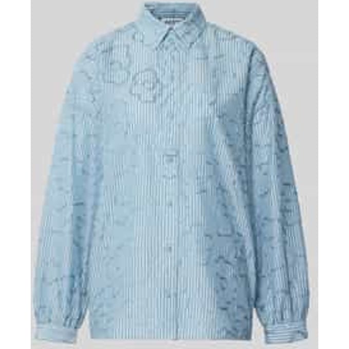 Overhemdblouse met knoopsluiting