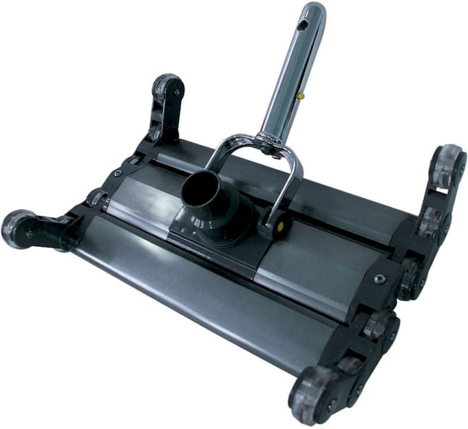 Kokido Premium Aluminium bodemzuiger 35 cm - Zilver