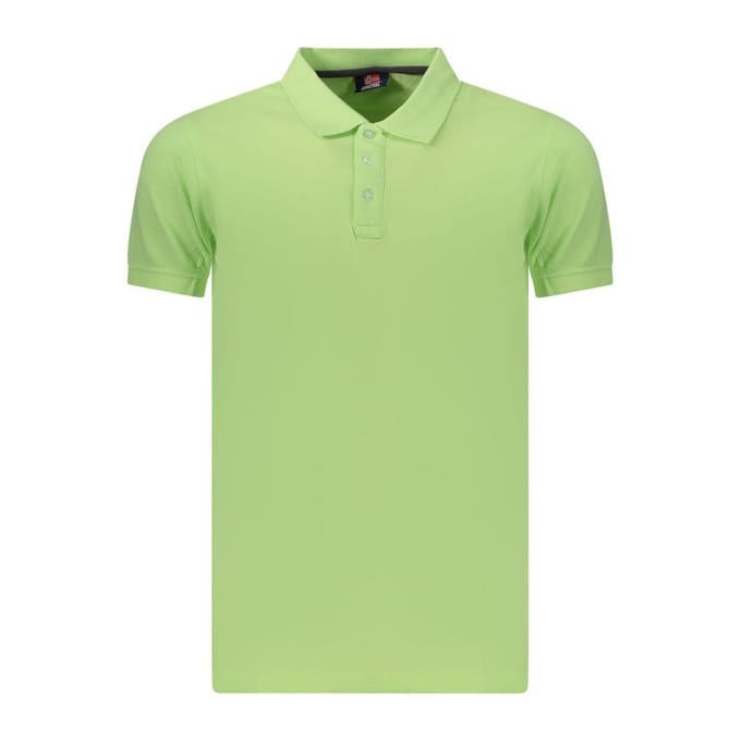 Noorwegen 1963 Groene Katoenen Heren Polo