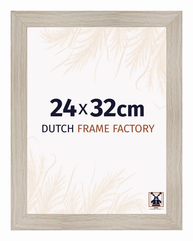 Fotolijst 24x32 cm - MDF - Eiken Licht - Praag