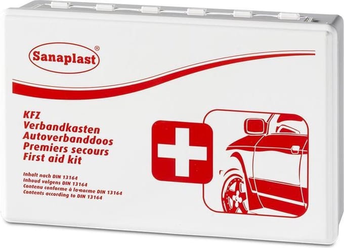 Verbanddoos auto Internationaal (DIN 13164)