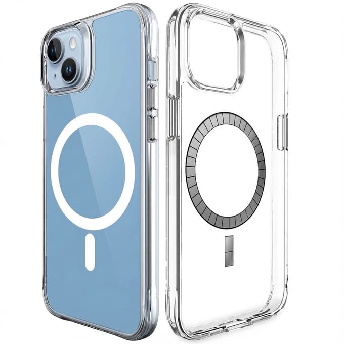 imoshion Hoesje - Geschikt voor iPhone 14 - geschikt voor MagSafe case - Transparant