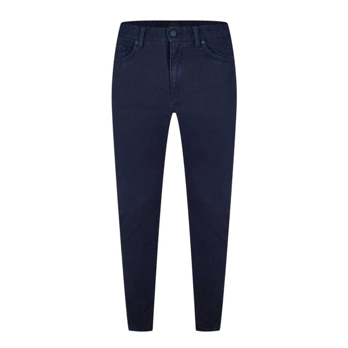 Boss Heren H-Delaware5 Slim Broek (Donkerblauw)