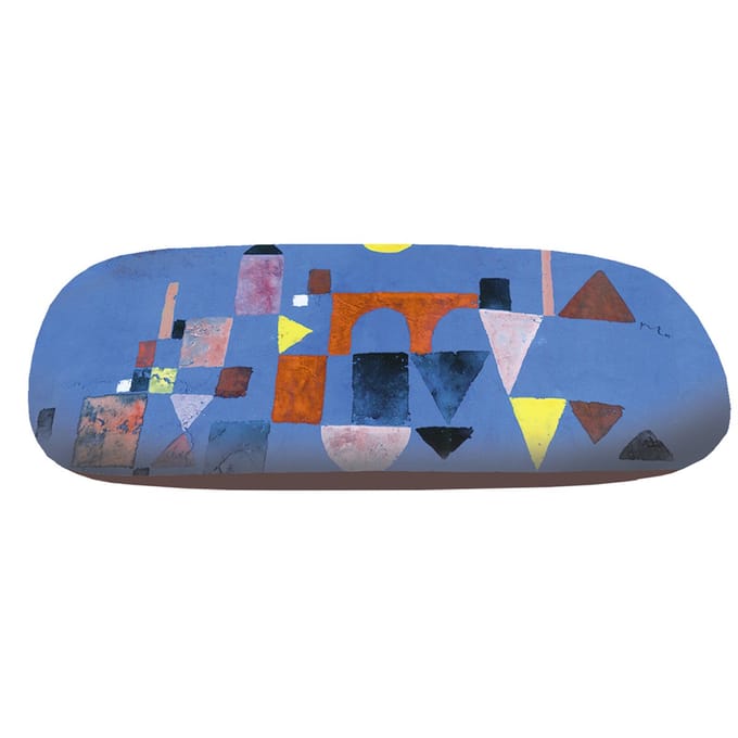 Fridolin hardcase brillenkoker met doekje - Paul Klee Red Bridge