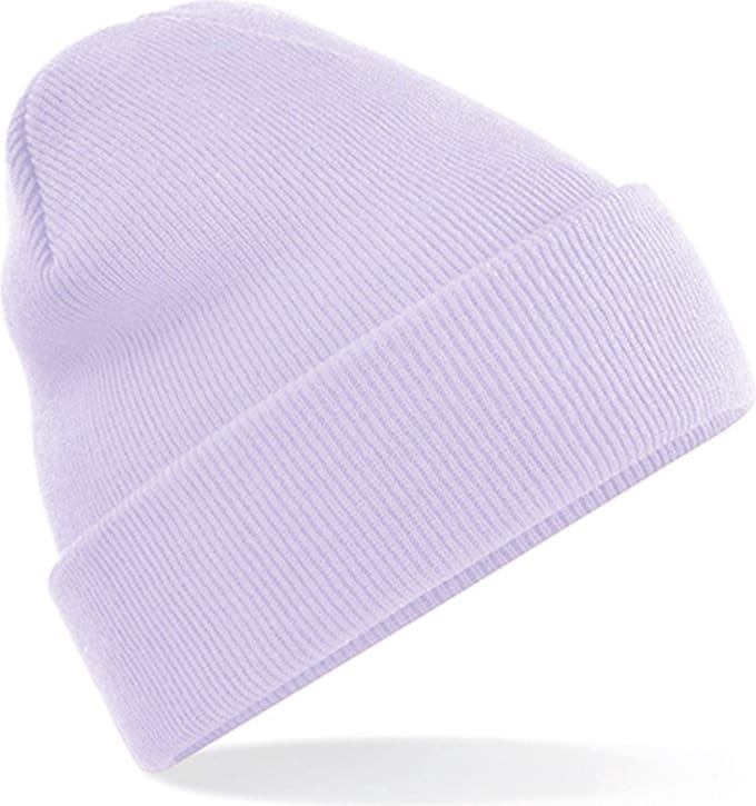New Age Devi - "Stijlvolle 'Original Cuffed Beanie' in Lavender - Een must-have accessoire"