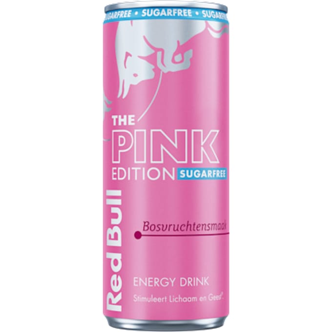Energy drink pink edition suikervrij