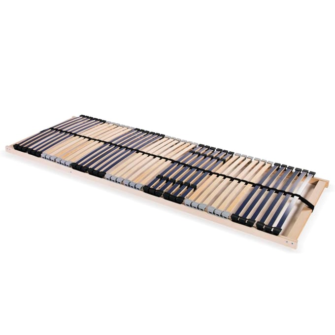 vidaXL - Lattenbodem - met - 42 - latten - 7 - zones - 80x200 - cm