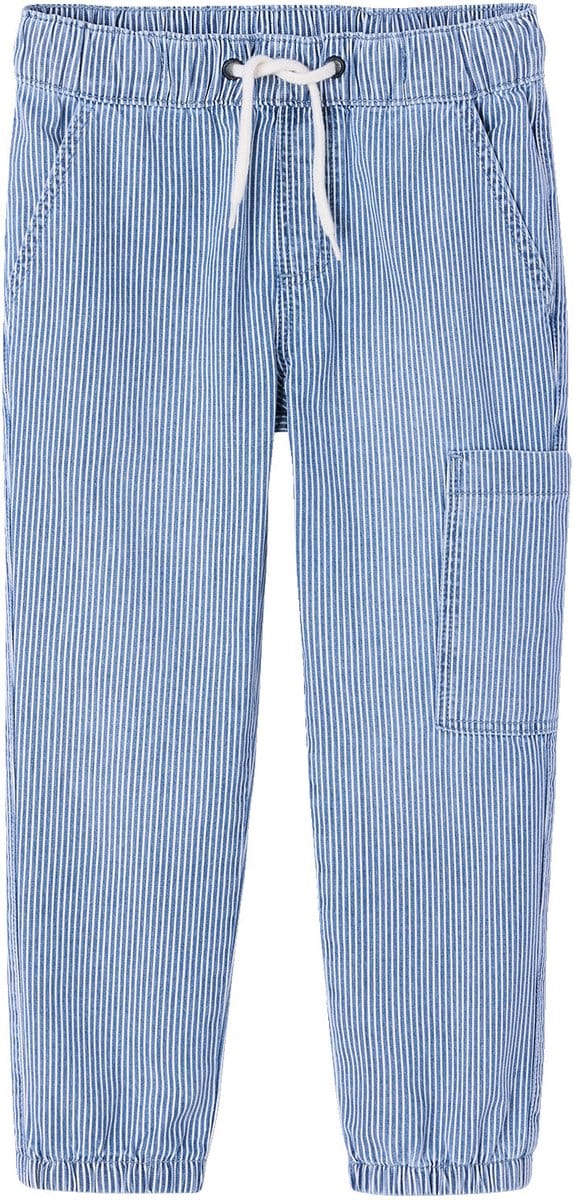 Vertbaudet Denim broek voor jongens van battle katoen