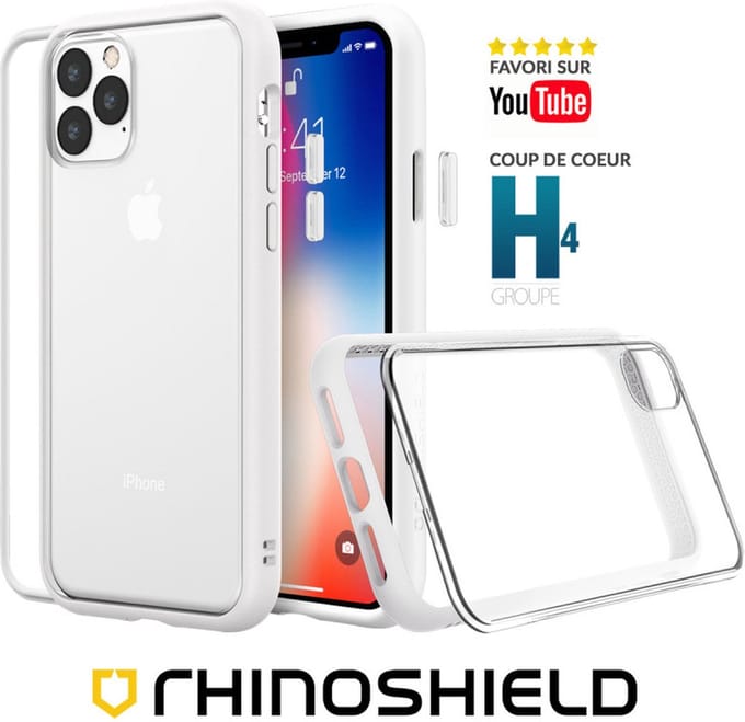RhinoShield Mod NX Apple iPhone 13 Pro Max Hoesje Bumper Wit