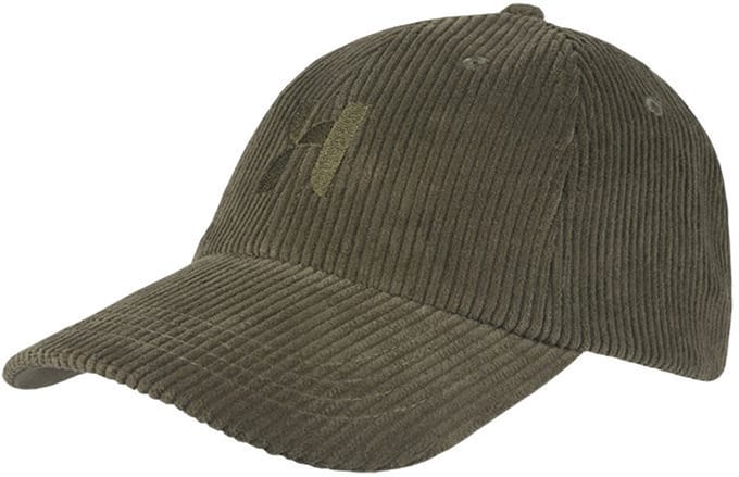 Hatland Capri Corduroy Baseball Cap - Heren Petten - Olive