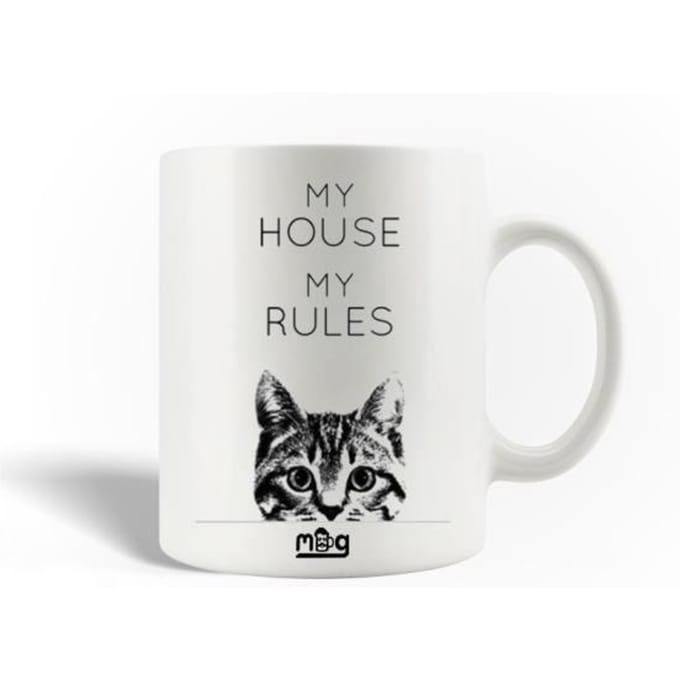 Mug en Céramique My House My Rules Knives Out