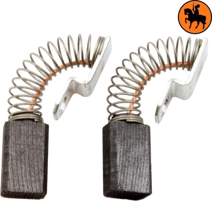 Koolborstelset voor Black & Decker Hamer 2032 - 6,3x9,3x15mm