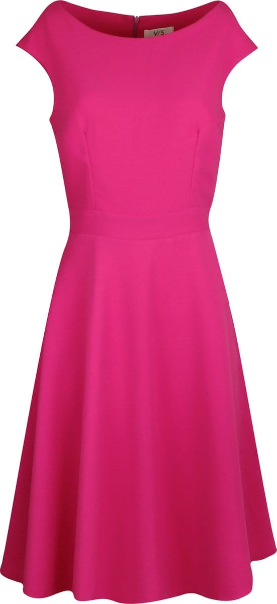Verysimple • mouwloze fuchsia jurk • maat 40 (IT46)