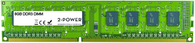 2-Power 8GB DDR3 DIMM 8GB DDR3 1600MHz geheugenmodule