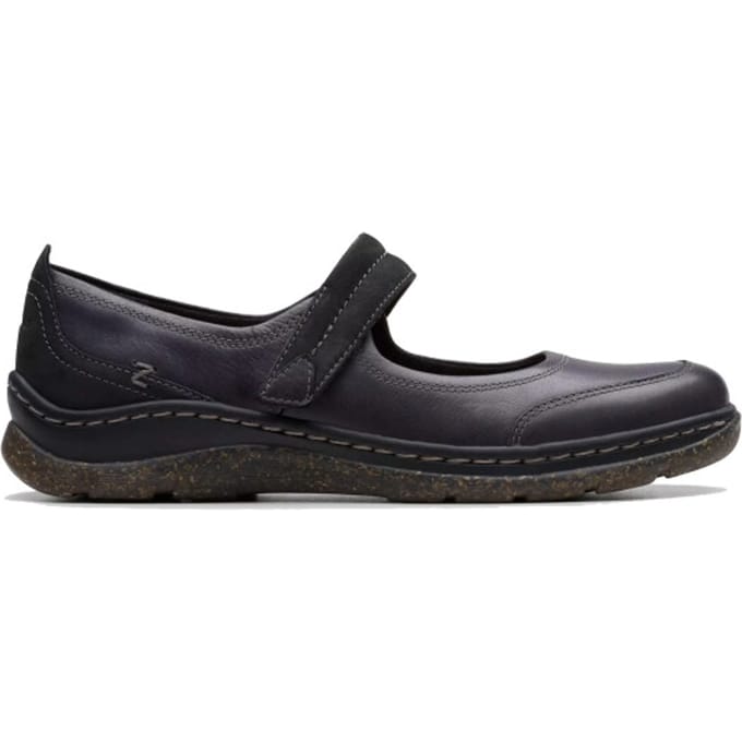 Clarks Orlene Jane - dames ballerina - Zwart - maat 41 (EU) 7 (UK)