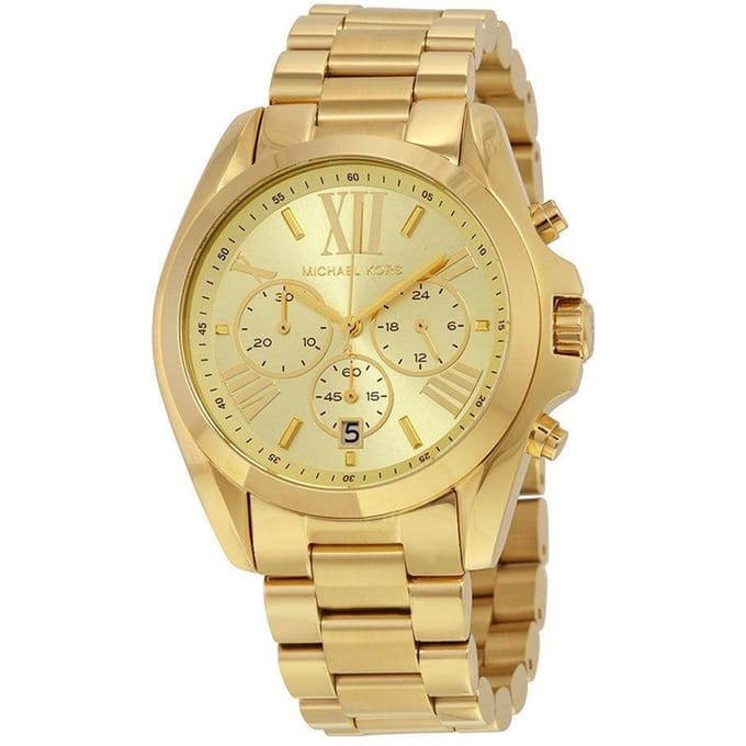 Michael Kors MK5605 Bradshaw dameshorloge, goudkleurig