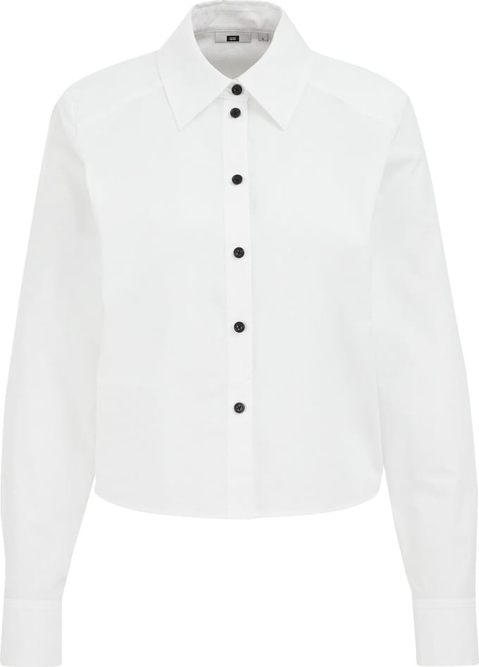 WE Fashion Dames THE CROPPED SHIRT