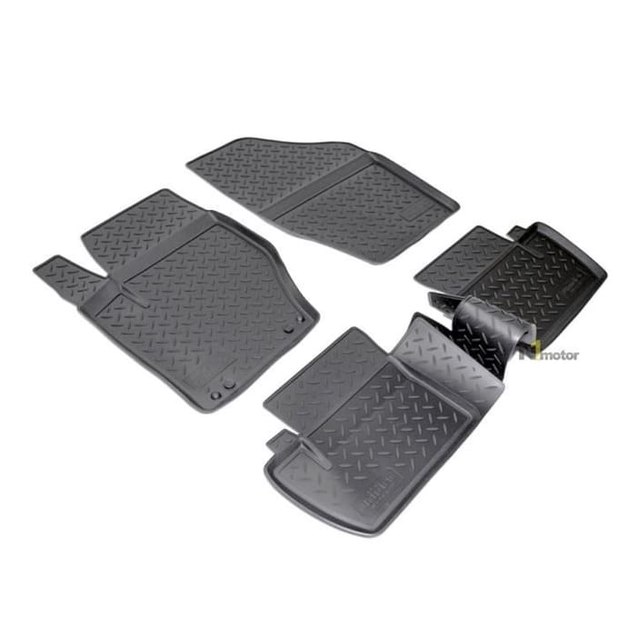 NORM Liners | Tapis De Sol En Caoutchouc TPE Toutes Saisons Pour Citroën C4 2010-2018 noir