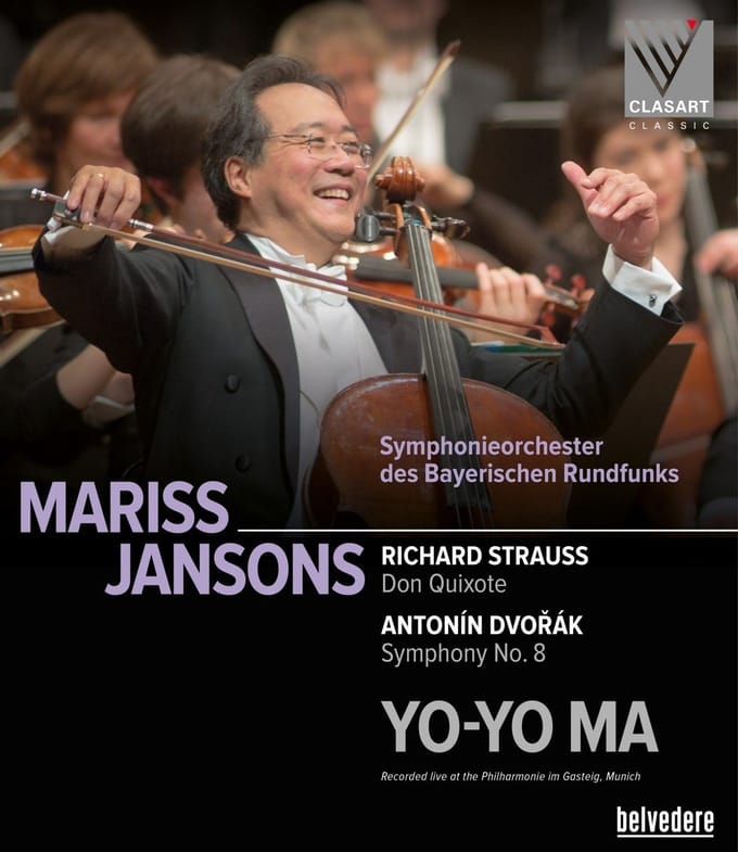 Yo-Yo Ma, Symphonieorcheter de Bayerische Rundfunks, Mariss Jansons - Strauss: Don Quixote | Dvořák: Symphony No.8 (Blu-ray)