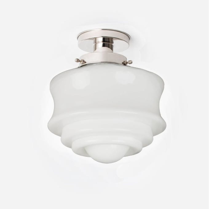 plafonnière Nordic Nikkel - Art Deco Trade