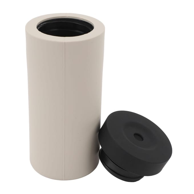 Afwasmiddel Dispenser Navulbaar Lekvrij Silicone Verdeelde Fles voor Zeep Shampoo beige