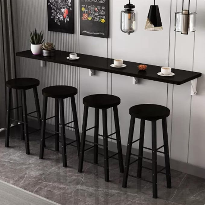 Wandklaptafel - Inklapbaar bureau - Ruimtebesparend werken - Eenvoudig te monteren - Smal en lang - Niet gespecificeerd
