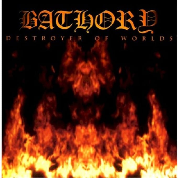 Bathory CD - Destroyer of worlds - voor Geen - standaard