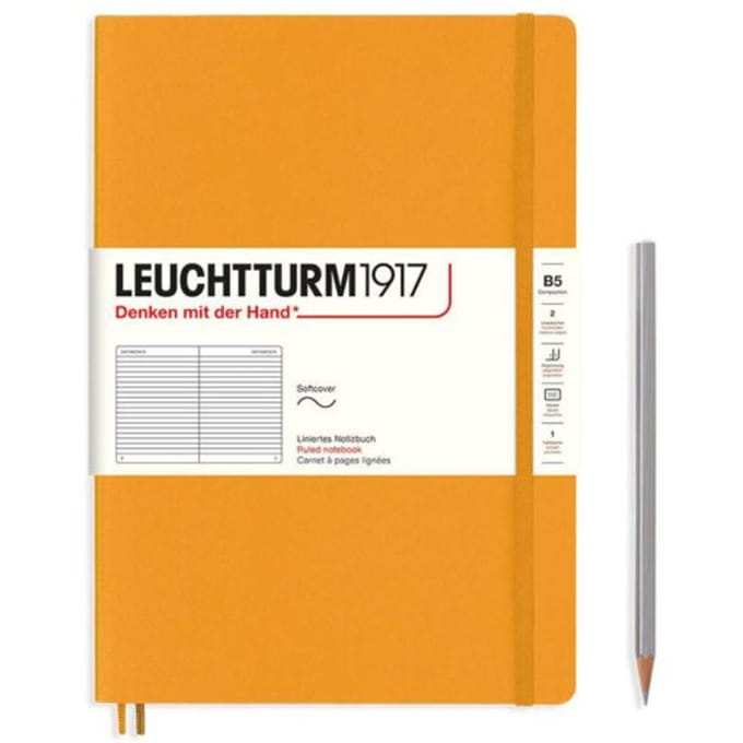 Leuchtturm1917 notitieboekje softcover composition b5 gelinieerd rising sun